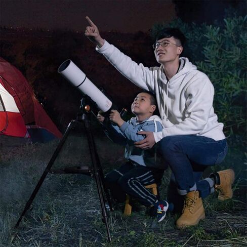 Telescopes for Adults Astronomy, High Power Binoculars Monocular for Beginners, 80Mm Refractor Travel Monocular for Camping, Great for Children to Explore Space Moon Star in Saudi Arabia