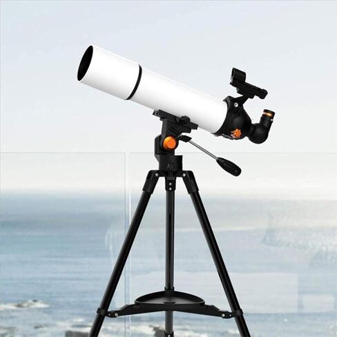 Telescopes for Adults Astronomy, High Power Binoculars Monocular for Beginners, 80Mm Refractor Travel Monocular for Camping, Great for Children to Explore Space Moon Star in Saudi Arabia