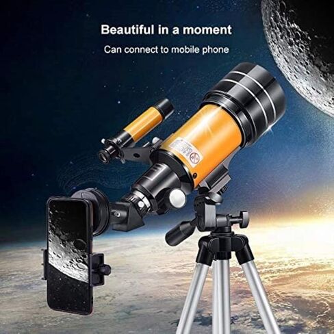 Telescopes for Adults Astronomy, High Power Binoculars Monocular High-Definition Stargazing Refracting Astronomical Monocular with Mobile Phone Holder in Saudi Arabia