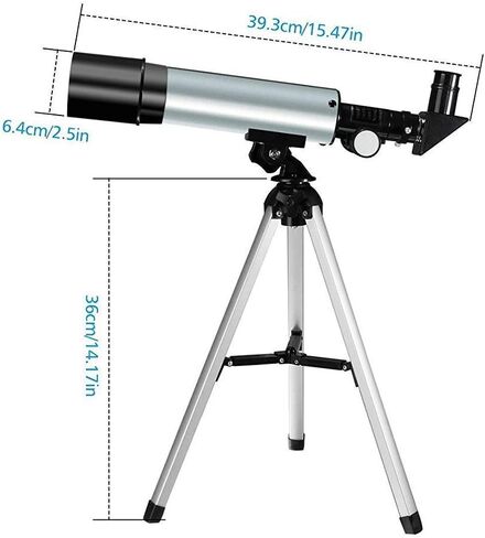 Monoculars Telescope Practical Telescope Aluminum Alloy Refractive Astronomical Telescope for Night's Astronomy with Stainless Steel in Saudi Arabia