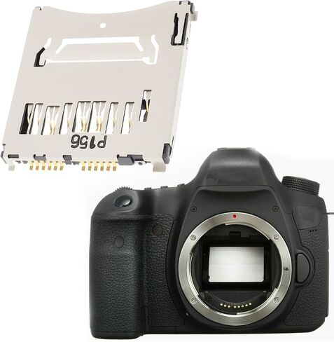 Create idea Camera SD Memory Card Slot Holder Compatible with Canon EOS 77D 800D 3000D 4000D 6D Mark II 6D2 in Saudi Arabia