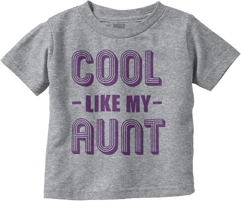 Cool Aunts Funny Cute Nieces Nephews Toddler Boy Girl T Shirt in Saudi Arabia