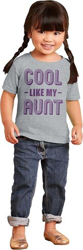Cool Aunts Funny Cute Nieces Nephews Toddler Boy Girl T Shirt in Saudi Arabia