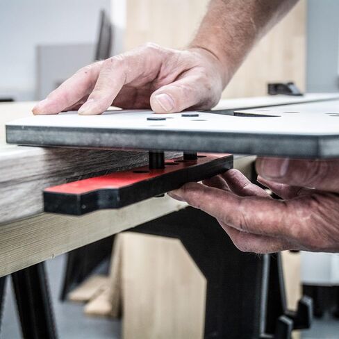 Trend Professional Kitchen Countertop Jig for Mason Miter Joints, Fits Countertops up to 27-1/2 Inches Wide, Front Edge Alignment for Precision Cutting, KWJ700/PRO in Saudi Arabia