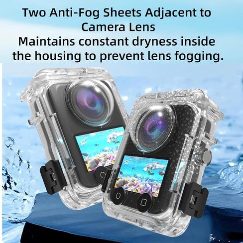 Panoramic Action Camera Diving Case for DJI OSMO 360,Quick-Release Magnetic Interface Protective Housing for DJI OSMO 360 in Saudi Arabia