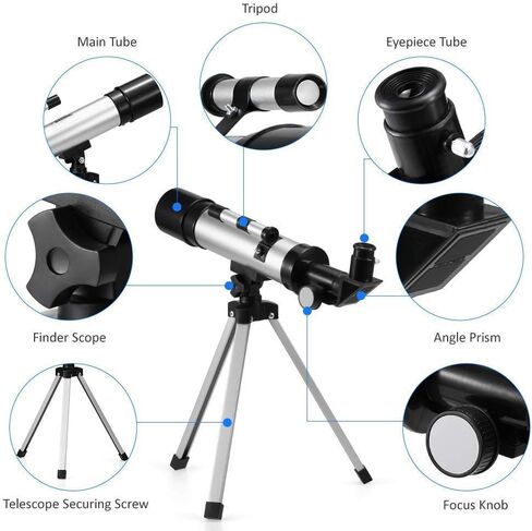 Monoculars Telescope Space Astronomic Telescope Outdoor HD 90X Zoom Telescope 360x50mm Refractive Space Astronomical Telescope Monocular Travel Spotting Scope in Saudi Arabia
