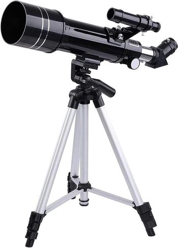 Monoculars Telescope 70MM Astronomical Refractor Telescope with 50" Adjustable Aluminum Tripod 45 Degree Diagonal 2 Eyepieces Aiming Platform Viewing Lunar Planetary in Saudi Arabia