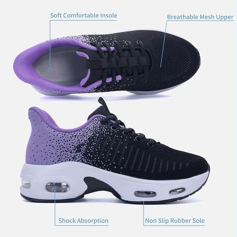 Women's Walking Shoes Slip On Tennis Athletic Gym Running Sneakers in Saudi Arabia