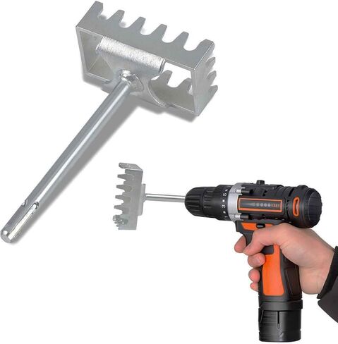 Square Hole Cutter for Electrical Box, Manganese Steel Rectangle Slot Cutter for Electric Hammer, Fast Wall Square Hole Puncher for Brick Concrete Stone Cement (1) in Saudi Arabia