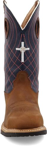 Twisted X Women's 11" Western Work Boot, Square Toe Alloy Toe with CellStretch in Saudi Arabia