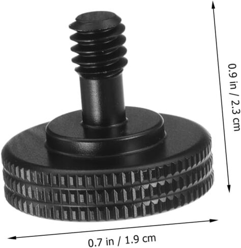 4Pcs Camera Mount Thumb Screws Easy Install Thumb Screws for Tripod Bracket Durable Camera Mount Parts with Excellent Grip in Saudi Arabia