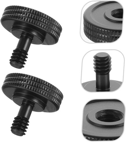 4Pcs Camera Mount Thumb Screws Easy Install Thumb Screws for Tripod Bracket Durable Camera Mount Parts with Excellent Grip in Saudi Arabia