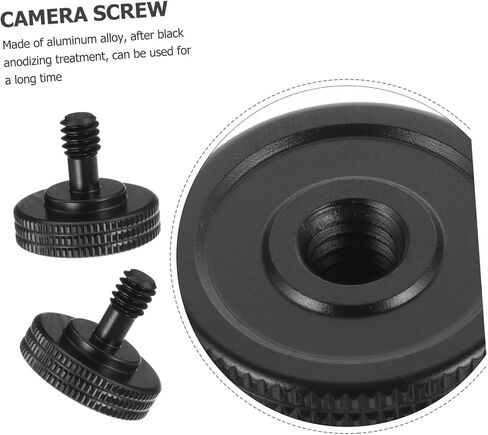 4Pcs Camera Mount Thumb Screws Easy Install Thumb Screws for Tripod Bracket Durable Camera Mount Parts with Excellent Grip in Saudi Arabia
