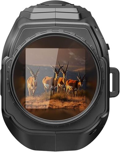 GOWENIC 4K Digital Infrared Monocular, 64 Megapixel, 28X Zoom, Rechargeable and Portable, with 43mm Lens Mount, for Hiking and Camping in Saudi Arabia