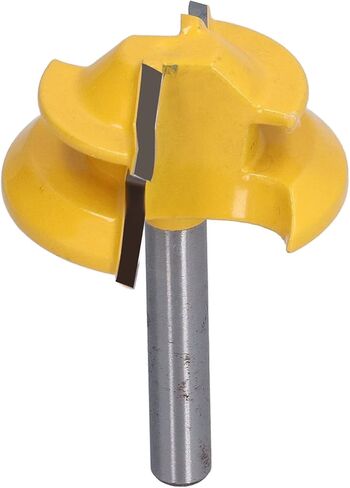 45° Router Bit 1/4in Shank Alloy Blade Milling Cutter for Wood Cutting Woodworking Projects 1-1/2in in Saudi Arabia