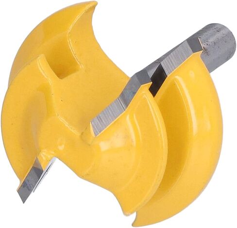 45° Router Bit 1/4in Shank Alloy Blade Milling Cutter for Wood Cutting Woodworking Projects 1-1/2in in Saudi Arabia