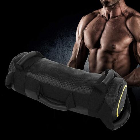 Sandbags for Working Out, Workout Sandbag Heavy Duty Training Weight Bag with Handles PU Leather Adjustable Weight Fitness Sand Bags in Saudi Arabia