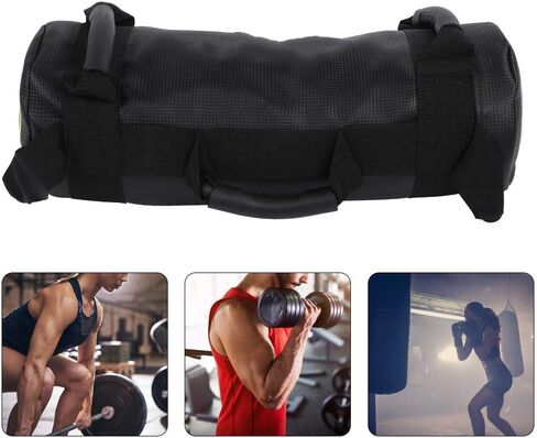 Sandbags for Working Out, Workout Sandbag Heavy Duty Training Weight Bag with Handles PU Leather Adjustable Weight Fitness Sand Bags in Saudi Arabia