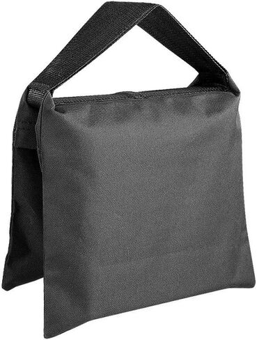 6 Pack Black Sand Bag Photography Studio Video Stage Film Saddlebag for Light Stands Boom Arms Tripods in Saudi Arabia
