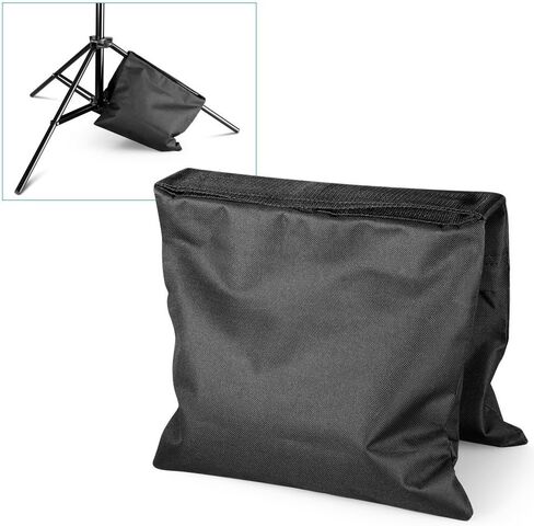 6 Pack Black Sand Bag Photography Studio Video Stage Film Saddlebag for Light Stands Boom Arms Tripods in Saudi Arabia