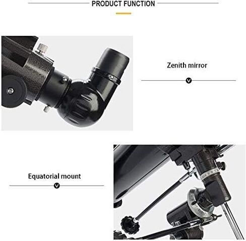 Monoculars for Adults High Power Refractor Astronomical Telescope 80MM Aperture 900mm Telescope Travel Telescope for Kids Beginners and Adult Great Astronomy for Kids to Explore Mo in Saudi Arabia