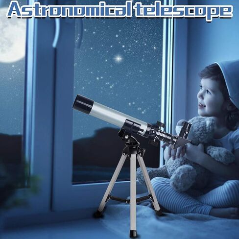 Telescope Astronomical Zoom 90X HD Outdoor Monocular Space Telescopes Portable Refractor Spotting Scope with Tripod for Kids Beginners in Saudi Arabia