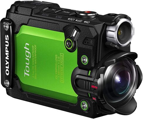 Olympus Stylus TG-Tracker 4K Action Cam Water/Shock/Freeze-proof Green (V104180EU000) - (Renewed) in Saudi Arabia