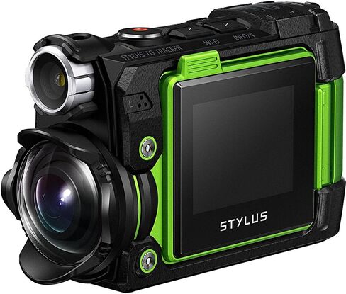 Olympus Stylus TG-Tracker 4K Action Cam Water/Shock/Freeze-proof Green (V104180EU000) - (Renewed) in Saudi Arabia