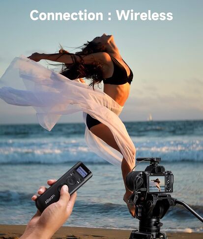 Wireless Digital Timer Remote Shutter Release Trigger Intervalometer Remote Control Compatible for Sony A99II, A77II, A58, A68, A7, A7II, A7R, A7RII, A7S, A7SII, A3000, A5100, A5000 A6000 in Saudi Arabia