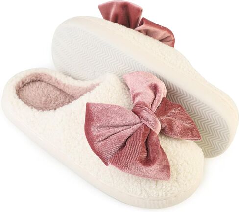 Women Men Warm Slippers, memory foam fur lined indoor closed toes slippers, house winter autumn spring shoes in Saudi Arabia