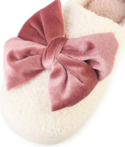 Women Men Warm Slippers, memory foam fur lined indoor closed toes slippers, house winter autumn spring shoes in Saudi Arabia