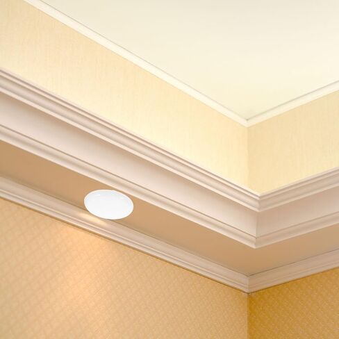 ناشر عاكس الضوء، ناشر ضوء LED يغطي مادة البولي كربونات المضادة للضباب، تصميم شبه دائري لمصابيح السقف حتى التوزيع الأبيض 6.02 × 6.02 × 0.59 بوصة، عبوة من قطعتين in Saudi Arabia