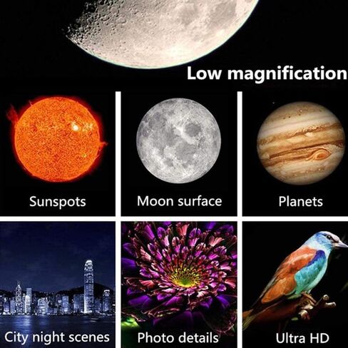Monoculars for Adults High Power, Telescope, 76Mm Aperture Mount Astronomical Refracting Telescope Adjustable Travel telescopes with Phone Adapter Ideal Telescope for Beginners Binoculars in Saudi Arabia