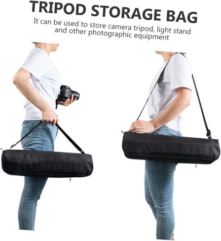 ARTIBETTER Portable Tripod Case Lightweight Photography Carrying Bag Durable Camera Tripod Organizer for Outdoor Use with Easy Drawstring Closure Black in Saudi Arabia