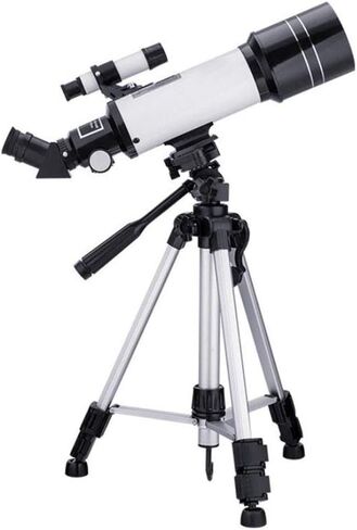 Monoculars for Adults High Power, Telescope 70mm Aperture & 400mm Focal Length Telescope with Adjustable Tripod and Finder Scope 16X & 66X Refractor for Beginners and Kids Binoculars in Saudi Arabia