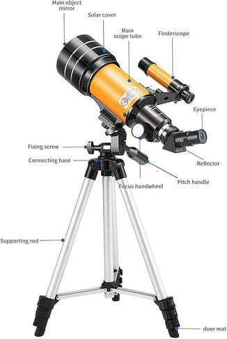 Monoculars for Adults High Power, Astronomy Telescope Adults, Professional Astronomical Refracting Telescope, with Tripod, Astronomy Beginners s Binoculars in Saudi Arabia