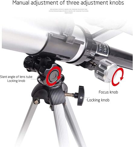 Monoculars for Adults High Power, Astronomical Telescope with Tripod for Kids & Beginners, Astronomical Refracting Telescope with A Finder Mirror for Stargazing Binoculars in Saudi Arabia
