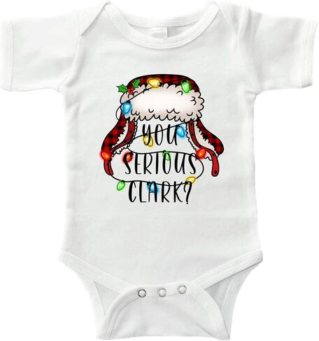 JGT Designs You Serious Clark - Christmas Vacation Inspired Baby Onesie® Bodysuit, Romper One Piece in Saudi Arabia