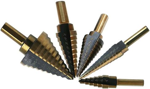 High Precision 5pcs/Set Cobalt HSS Co Drill Bit Set - 50 Sizes, Round Shank, Coated for Durability and Performance in Saudi Arabia
