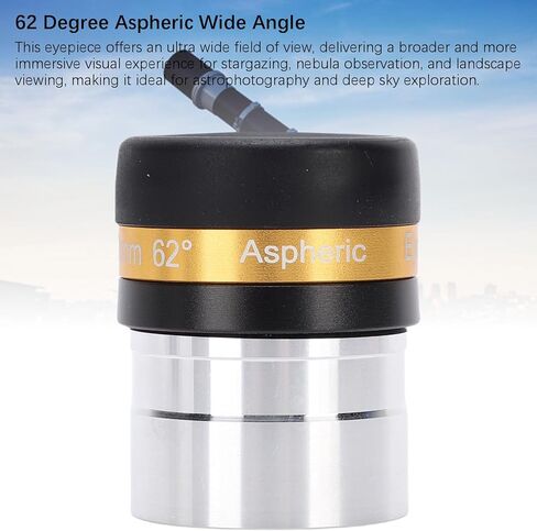 Zopsc 10mm Telescope Eyepiece, Ultra Wide Field of View 62 Degrees with Multi Layer Coatings for 1.25 Inch Astronomical Telescopes in Saudi Arabia