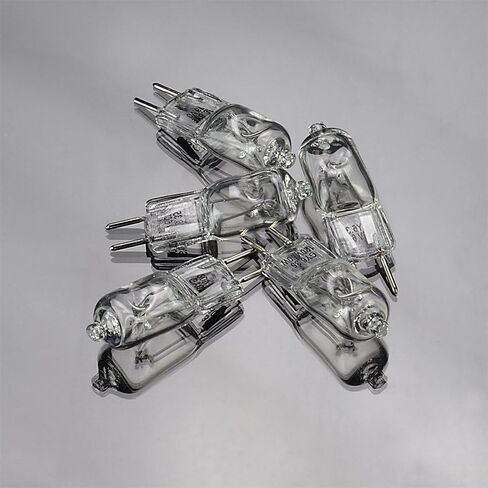 Fotodiox 5X JCD Type 60w 120v GY6.35 (2-Pin Base) Clear Halogen Light Bulbs - Set of 5 Replacement Modeling Bulbs for Photo Studio Strobe Lighting in Saudi Arabia