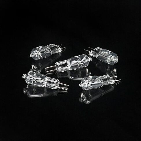 Fotodiox 5X JCD Type 60w 120v GY6.35 (2-Pin Base) Clear Halogen Light Bulbs - Set of 5 Replacement Modeling Bulbs for Photo Studio Strobe Lighting in Saudi Arabia