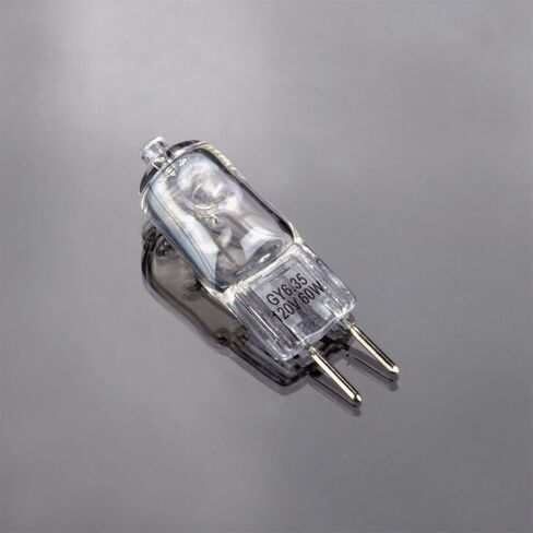Fotodiox 5X JCD Type 60w 120v GY6.35 (2-Pin Base) Clear Halogen Light Bulbs - Set of 5 Replacement Modeling Bulbs for Photo Studio Strobe Lighting in Saudi Arabia