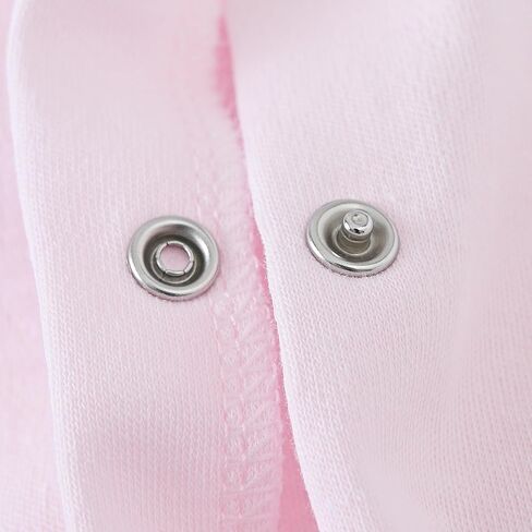 kavkas Baby Cotton One-Piece Footed Romper Long Sleeve Bodysuit Jumpsuit Newborn Boy Girl Sleep n Play Overall Outfit Clothes in Kuwait