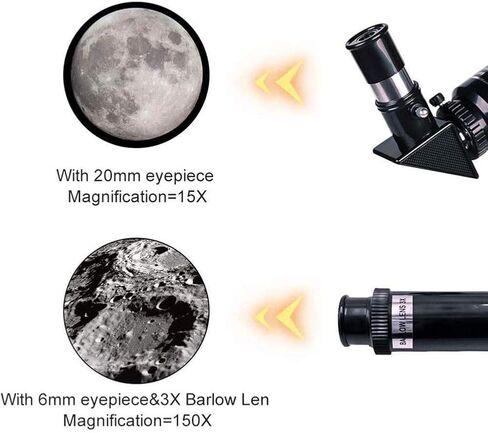 Monoculars for Adults High Power, 70mm Astronomical Refractor Telescope Monocular Telescope with Tripod & Phone Holder, Travel Telescope for Kids Adults Beginners Binoculars in Saudi Arabia