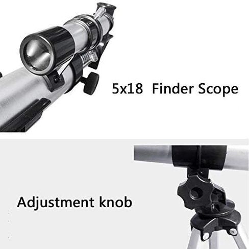 Monoculars for Adults High Power, Astronomical Telescope, 360/50mm Refractor Telescope 90X Lens Monocular Telescope with Tripod Rotate for Beginners Kids Sky Stars Watching Binoculars in Saudi Arabia