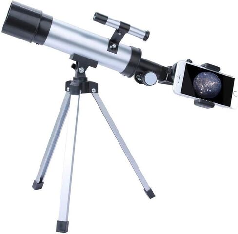 Monoculars for Adults High Power, Astronomical Telescope, 50mm Aperture Refractor Telescope 60X Lens Monocular Telescope with Tripod and Finder Scope for Beginners Kids Sky Stars Watching Binoculars in Saudi Arabia