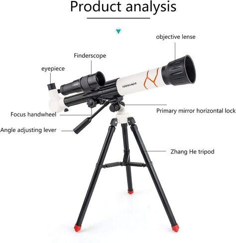 Monoculars for Adults High Power, Astronomical Telescope 20-40 Educational Science Refractor Monocular Space Telescope Refractor with and Tripod for Kids Beginners and Astronomy Binoculars in Saudi Arabia