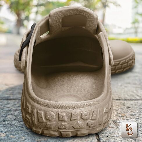 KEMISANT Men Clogs,EVA Mules Sandals Nurse Garden Shoes Unisex Arch Supportive Adjustable Fit Unslip Lightweight in Saudi Arabia