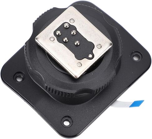 Asixxsix Hot Shoe Mount Foot, Stable Lightweight Flash Hot Shoe Replacement for V860II C with Premium ABS and Metal Construction in Saudi Arabia